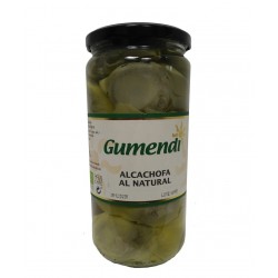 Alcachofas al natural BIO tarro cristal 400 gr Gumendi