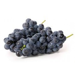 Uva NEGRA BIO sin semillas, precio por 100 grs.