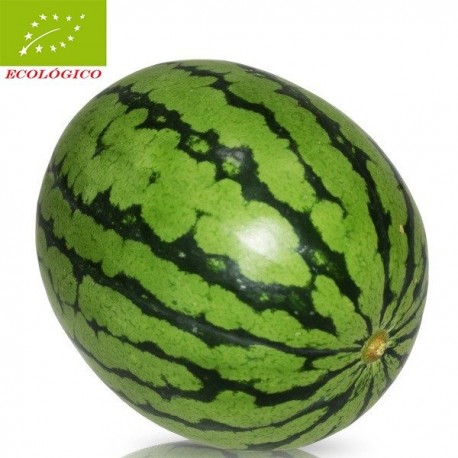 Sandia mini BIO, precio por 100 gramos.