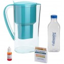 JARRA AGUA ALKANATUR DROPS+BOTELLA+INDICADOR PH+TIRAS REACTIVAS