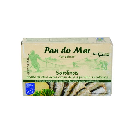 Sardinillas en aceite de oliva ecológico (120g)