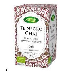 Te Chai Negro BIO Premium 20 filtros, ARTEMIS