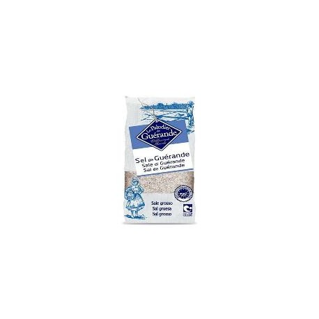 Sal gris gruesa de Guerande 1 kg.