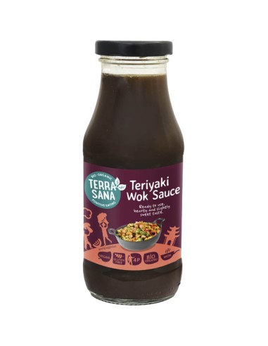 Salsa wok teriyaki ECO 240 ml. Terrasana