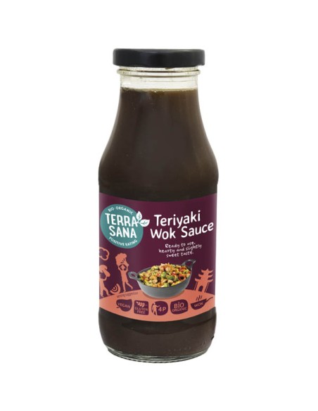 Salsa wok teriyaki ECO 240 ml. Terrasana