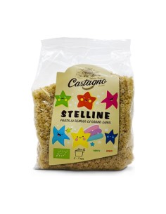 Estrellitas de Sémola Trigo Duro BIO 500 grs. CASTAGNO