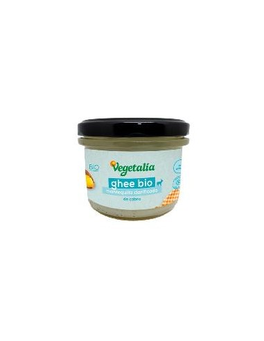 Ghee mantequilla clarificada de cabra BIO 220 ml. Vegetalia