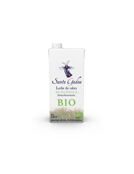 Lecha de cabra semidesnatada ECO 1 lt. Santa Gadea