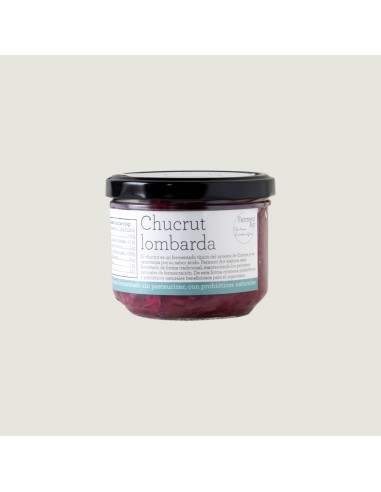 Comprar Chucrut col lombarda ECO 280 grs. Kombucheria - BIOENCASA