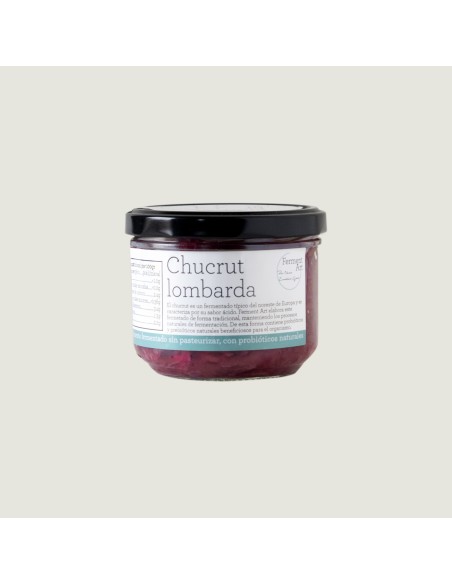 Comprar Chucrut col lombarda ECO 280 grs. Kombucheria - BIOENCASA