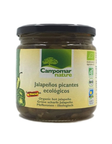 Jalapeño en rodajas BIO 350 grs. Campomar