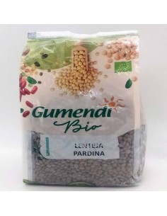 Comprar Lenteja Pardina BIO 500grs. Gumendi - BIOENCASA