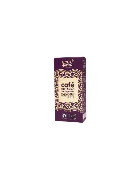 Comprar Cafe molido Fortissimo BIO 250 grs.  Comercio Justo Alternativa3 - BIOENCASA