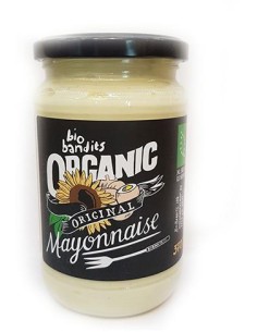 Comprar MAYONESA SIN HUEVO BIO, 370 ml Biobandits - BIOENCASA