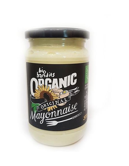 Comprar MAYONESA SIN HUEVO BIO, 370 ml Biobandits - BIOENCASA