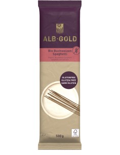 Comprar Espagueti de trigo sarraceno BIO 500 grs. ALB GOLD - BIOENCASA