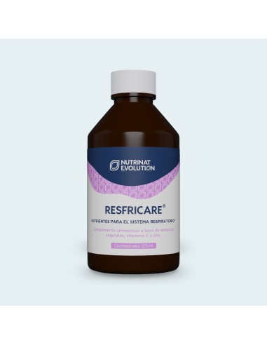 Resfricare, nutrientes para sistema respiratorio 225 ml. Nutrinat Evolution