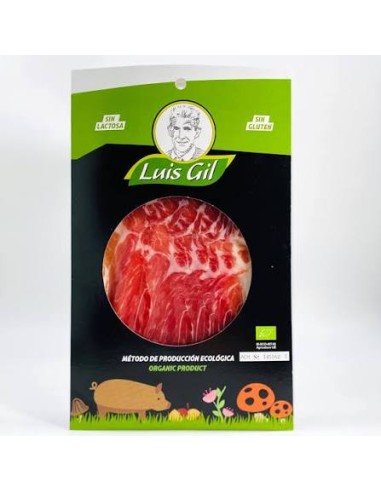Comprar Jamon loncheado ECO, precio bandeja100 grs. Luis Gil - BIOENCASA