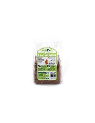 Semilla de lino marrón BIO 250 grs. Toobio