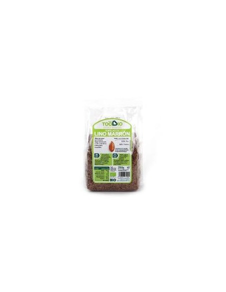Semilla de lino marrón BIO 250 grs. Toobio