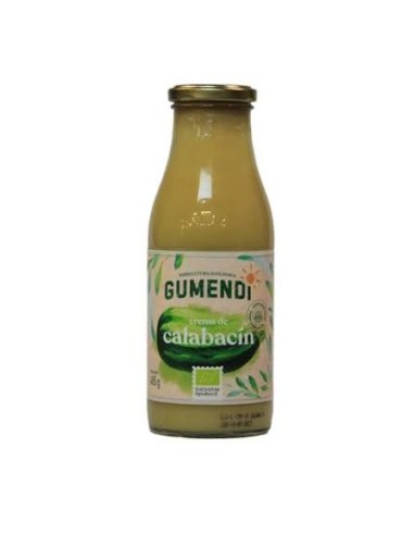 Comprar Crema calabacin BIO tarro cristal 485 grs. Gumendi - BIOENCASA