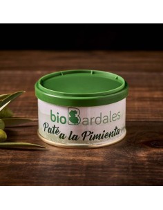 Comprar Pate de cerdo a la pimienta BIO 100 grs. Biobardales - BIOENCASA