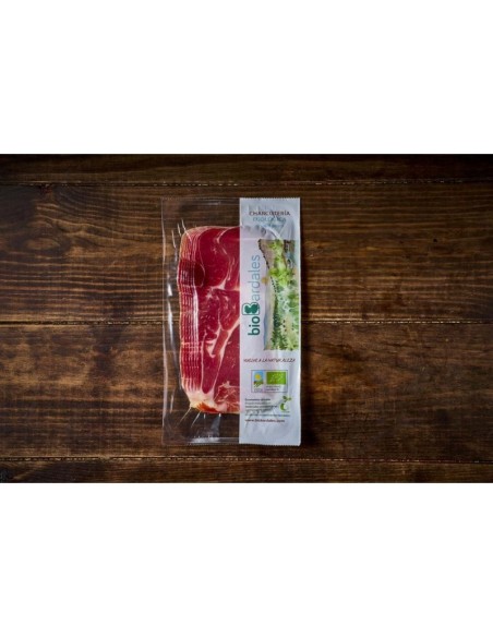 Comprar Jamon loncheado ECO, precio bandeja100 grs. Luis Gil - BIOENCASA