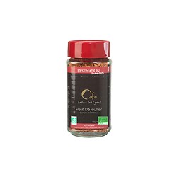 Cafe soluble BIO para desayuno 100 gr Destination