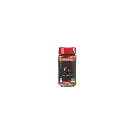Cafe soluble BIO para desayuno 100 gr Destination